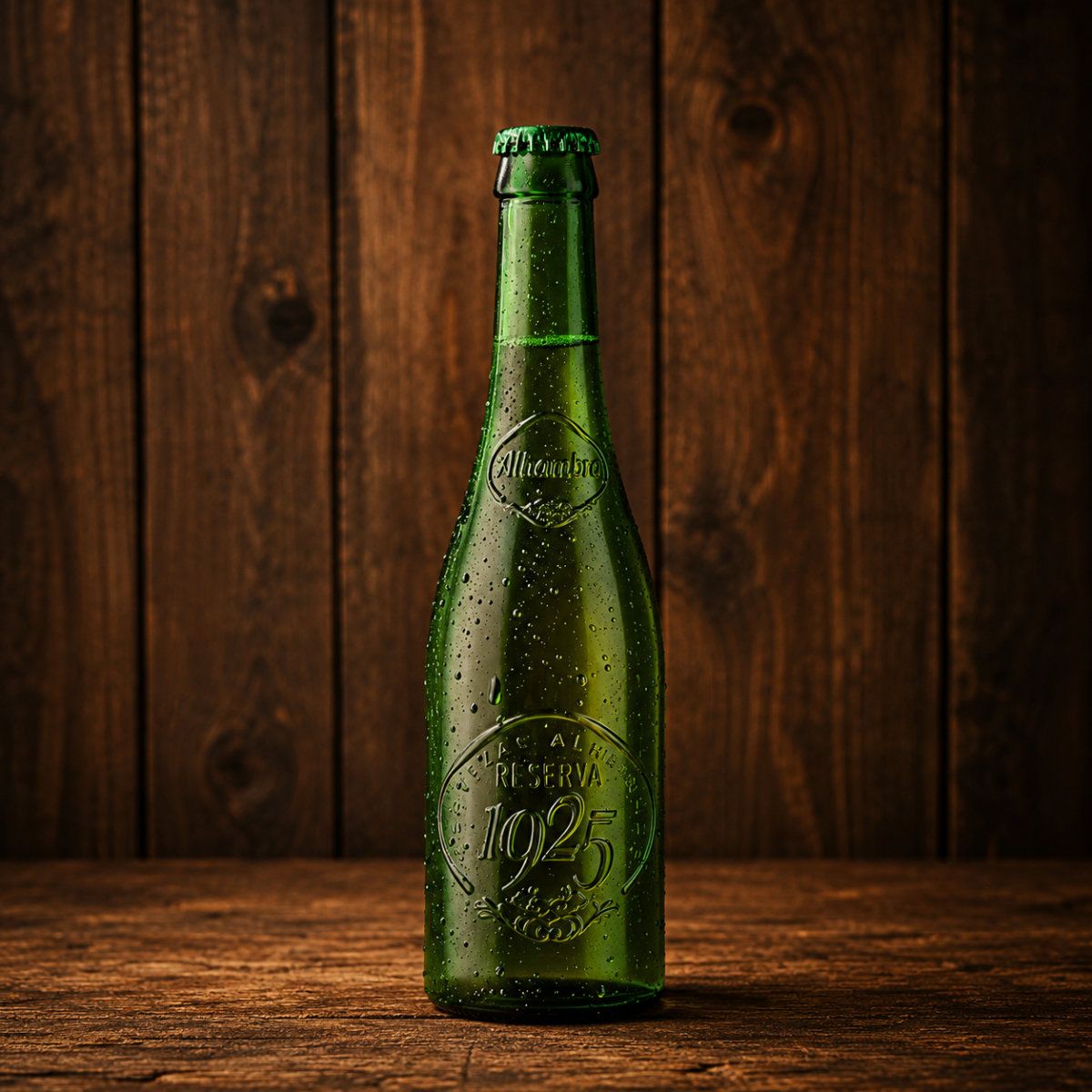 Cerveza Alhambra Verde
