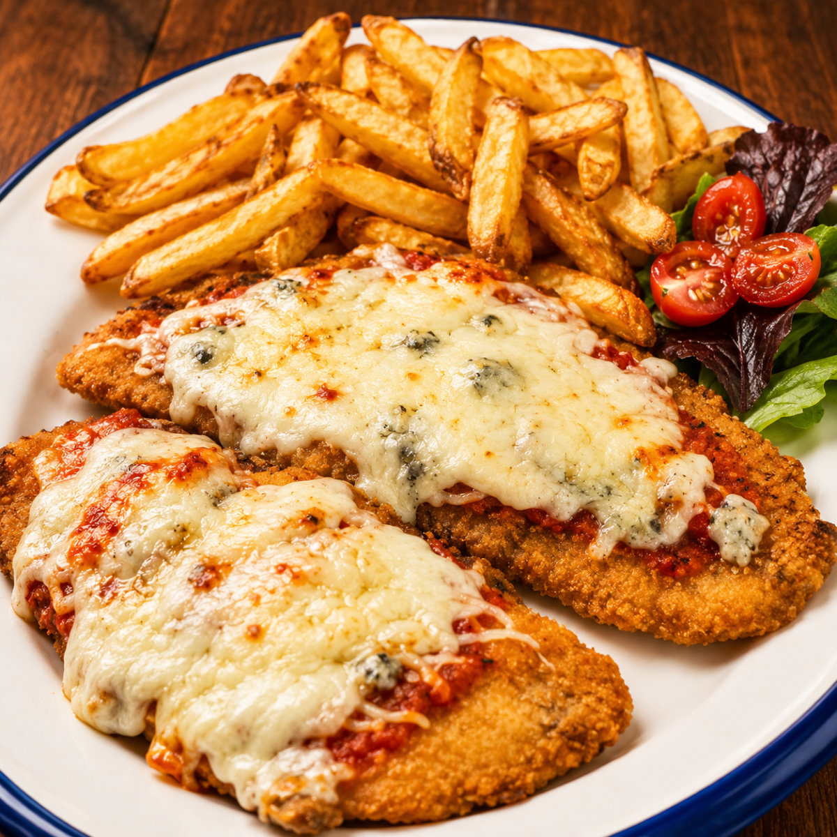Milanesa 4 quesos